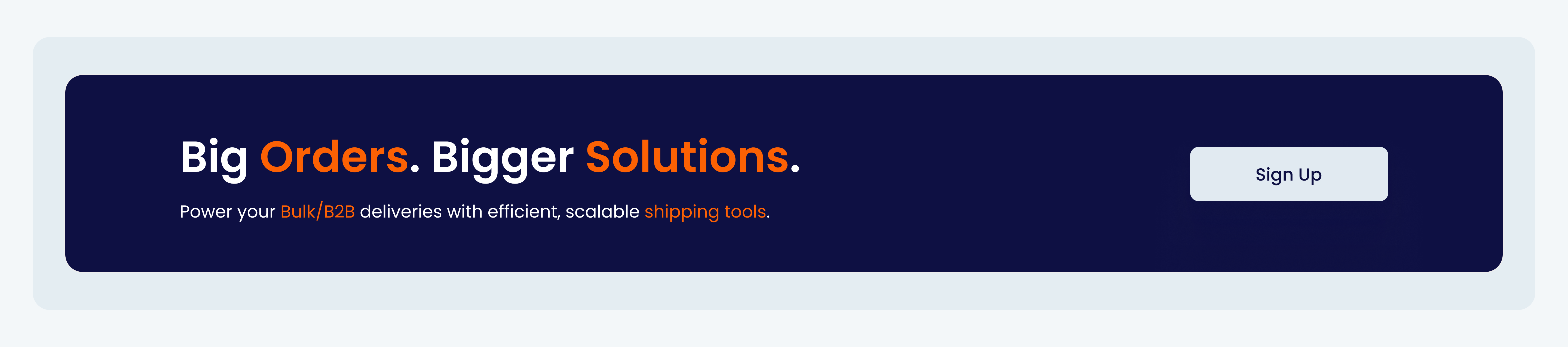 Shipping solutions for B2B, Bulky, heavy shipments. Logistics services for heavy weight shipments.